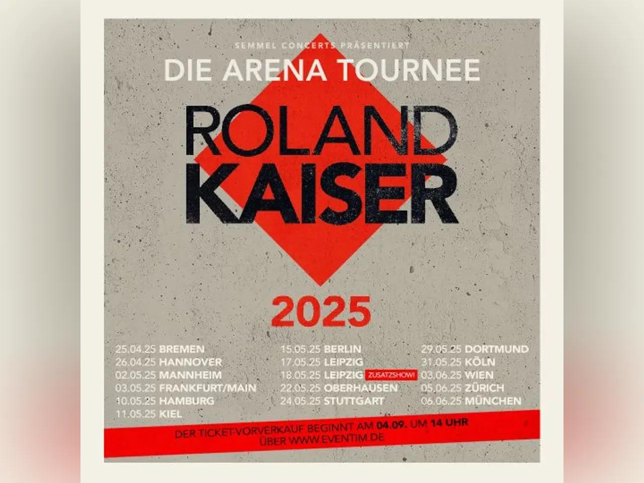 RolandKaiser_ARENA-TOURNEE_2025_VVK_Termine