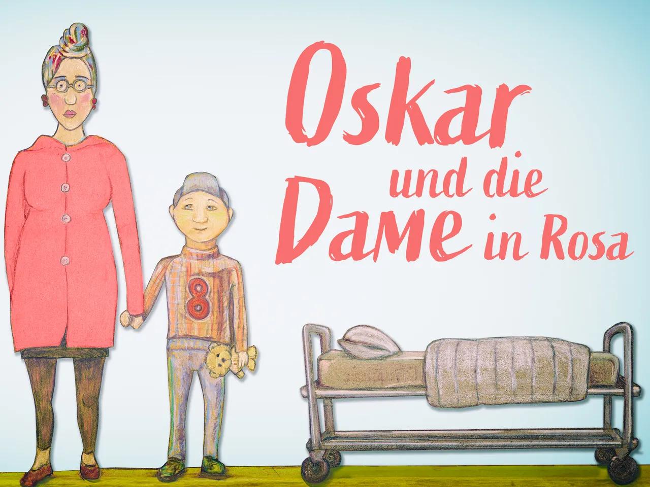 Oskar und die Dame in Rosa (Zeichnung Ronny Ristok)